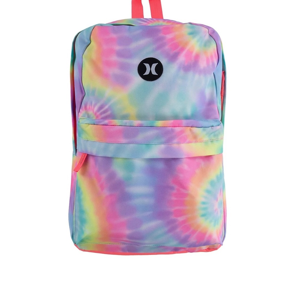 Hurley tie dye backpack